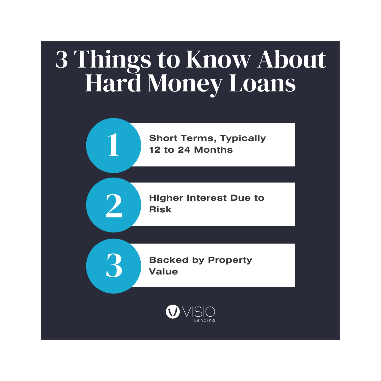 Hard Money Loan Alternative | Visio Lending