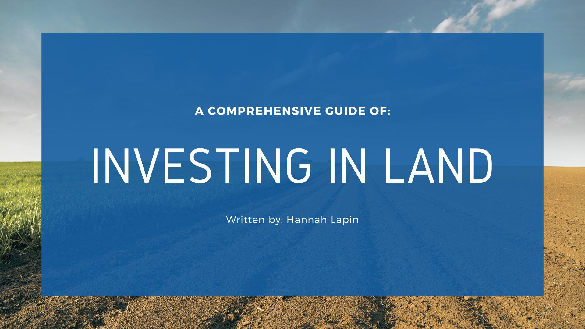 investing in land