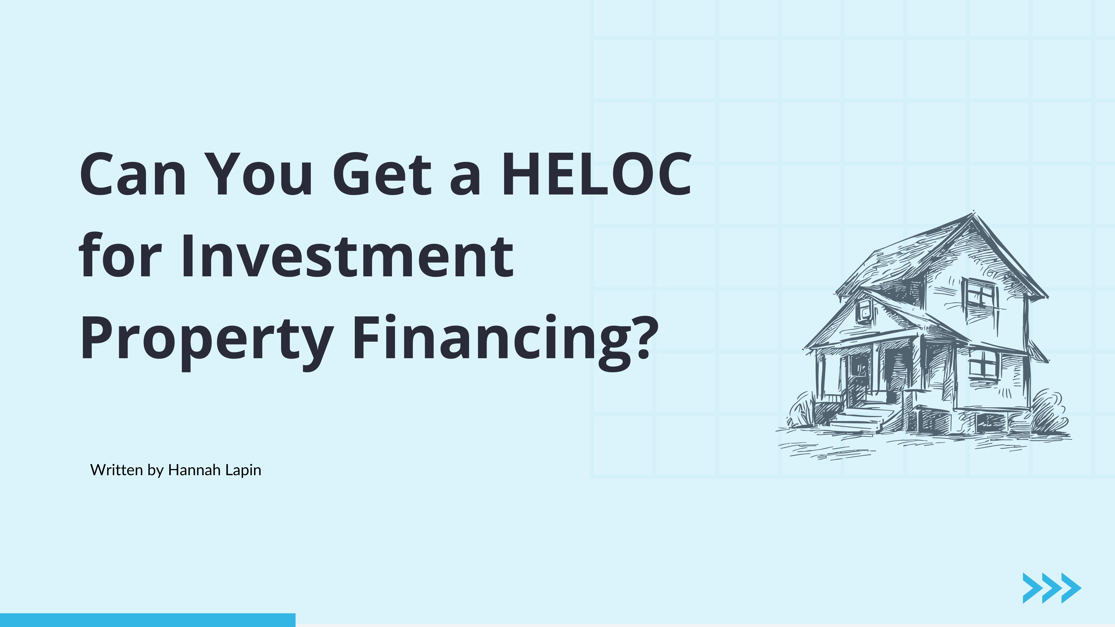 HELOC for investment property