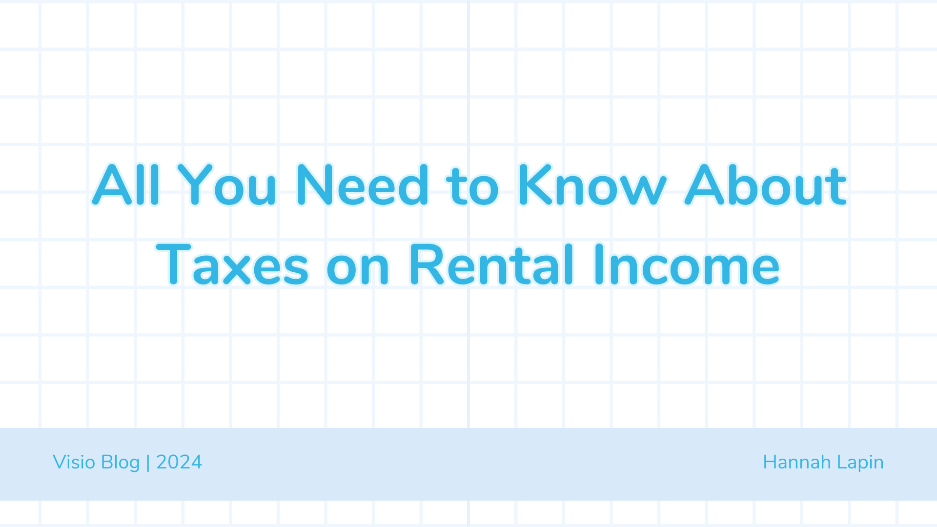 taxes on rental income