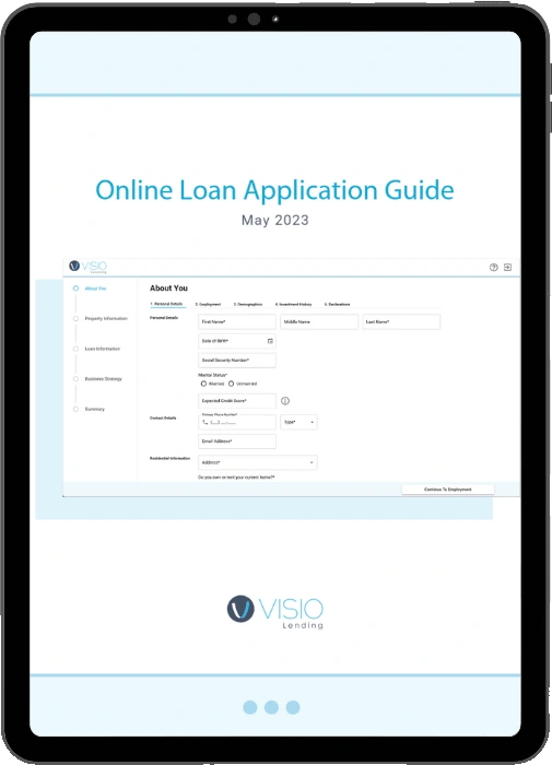 Visiolending loanapp tablet