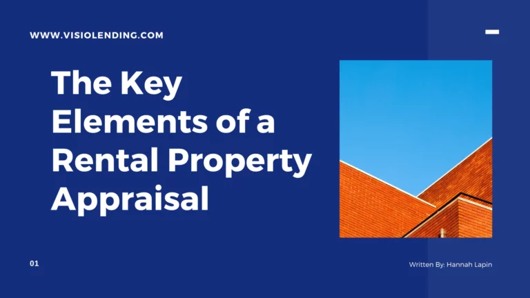 The Key Elements of a Rental Property Appraisal